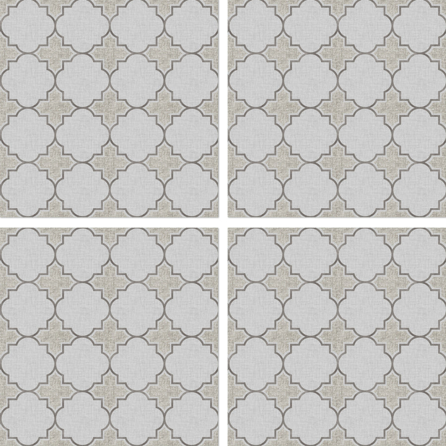 Double Quatrefoil Pattern P20 Ceiling Tile