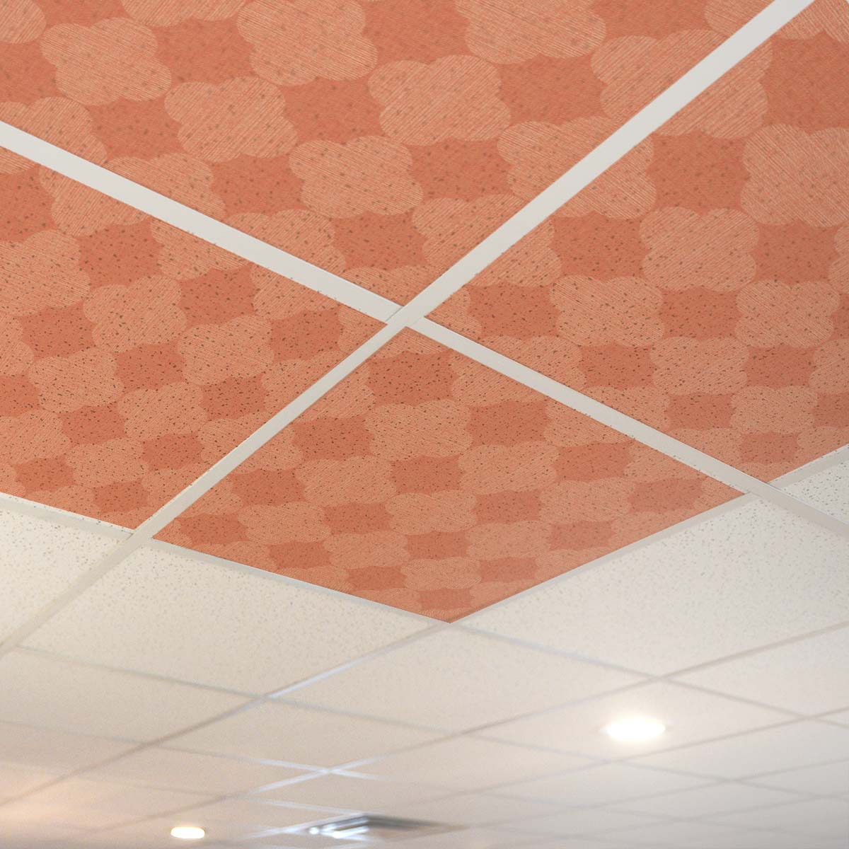 Photo inspiration: Picture Idea: Textured Quatrefoil Pattern P37 Ceiling Tile