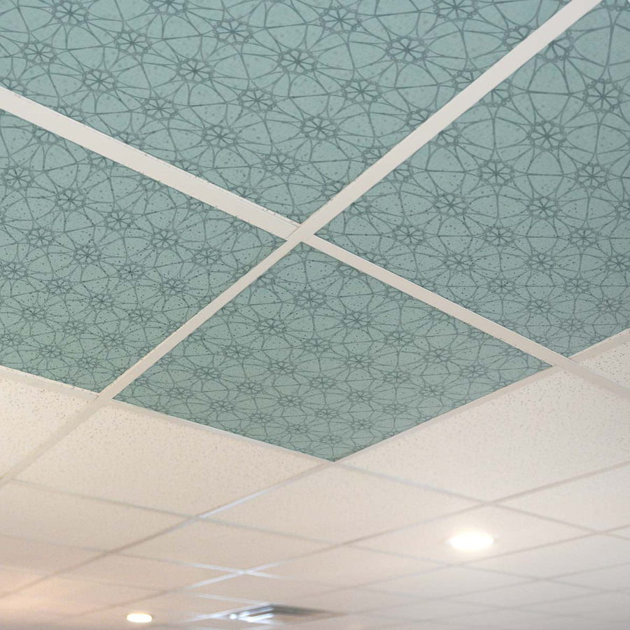 Hypotrochoid Pattern P71 Ceiling Tile