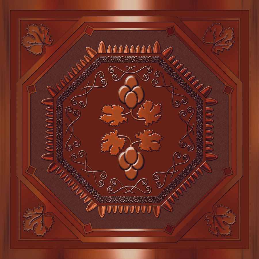 0108 Faux Tin & Copper Ceiling Tile