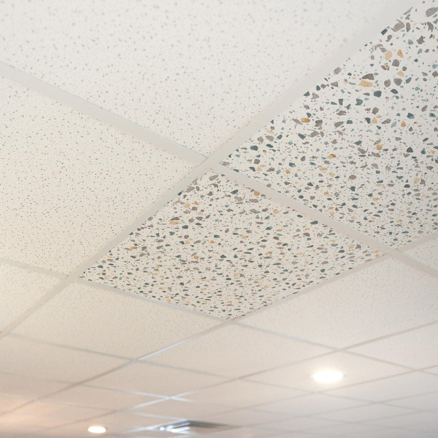 Quartz Terrazzo Pattern P1706 Ceiling Tile
