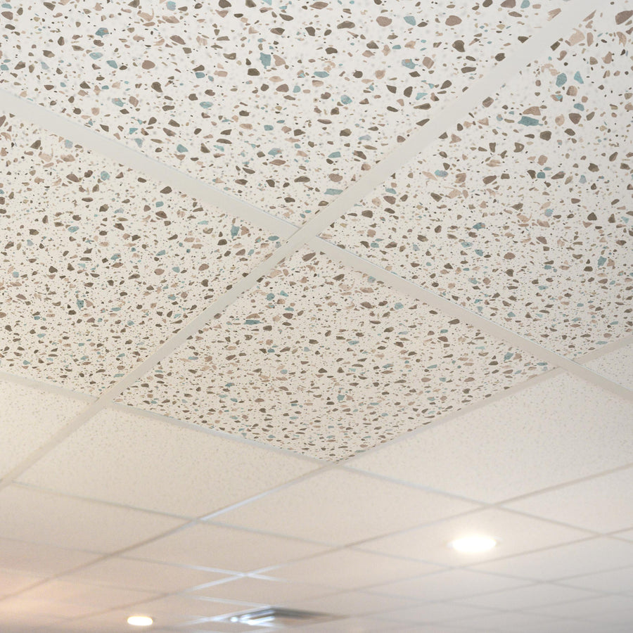 Quartz Terrazzo Pattern P1706 Ceiling Tile
