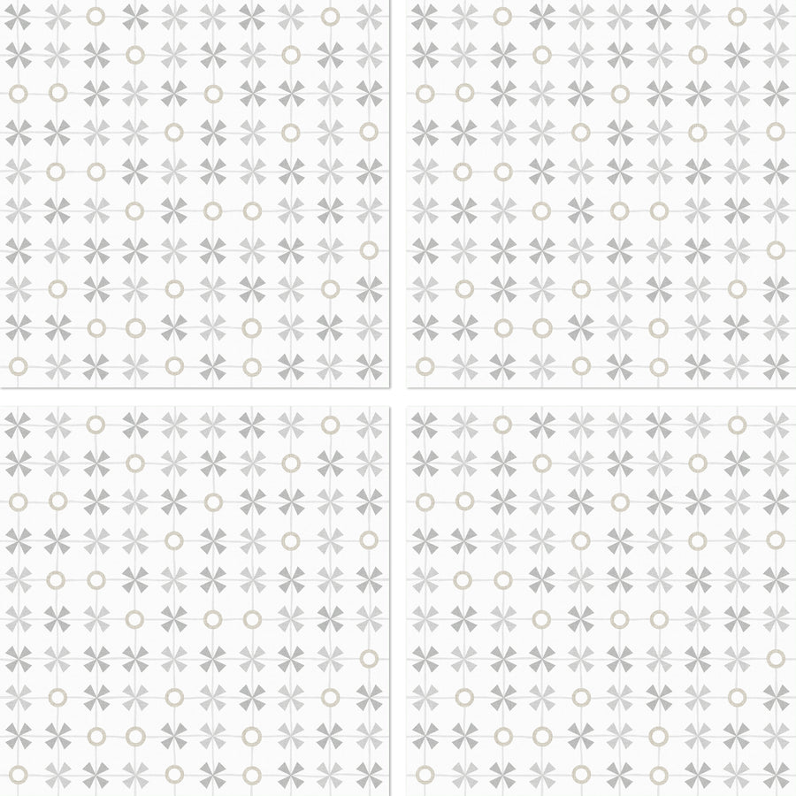Azulejo de techo a cuadros con patrón de círculos P283
