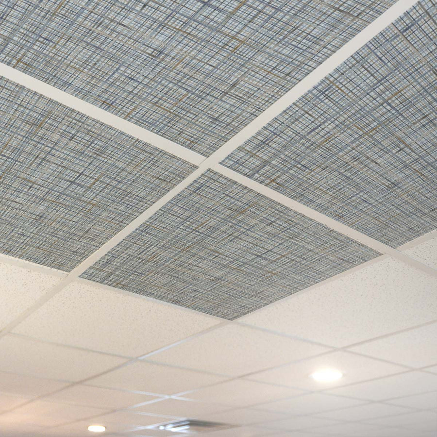Azulejo de techo con patrón tejido P1919