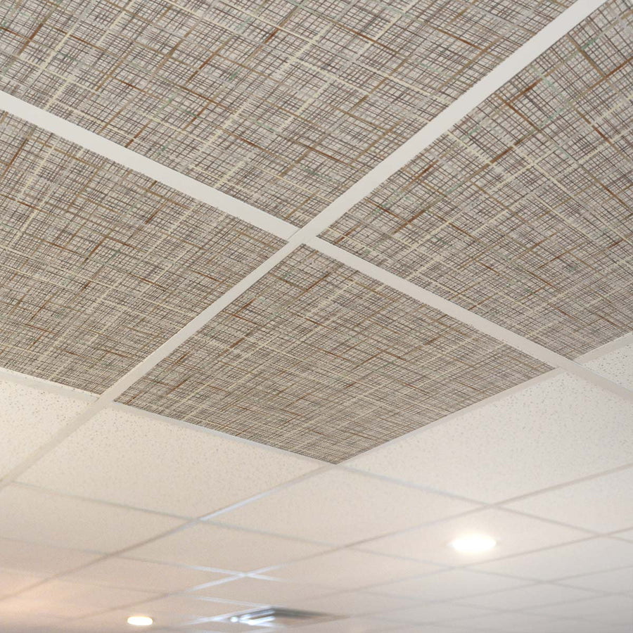 Woven Pattern P1919 Ceiling Tile