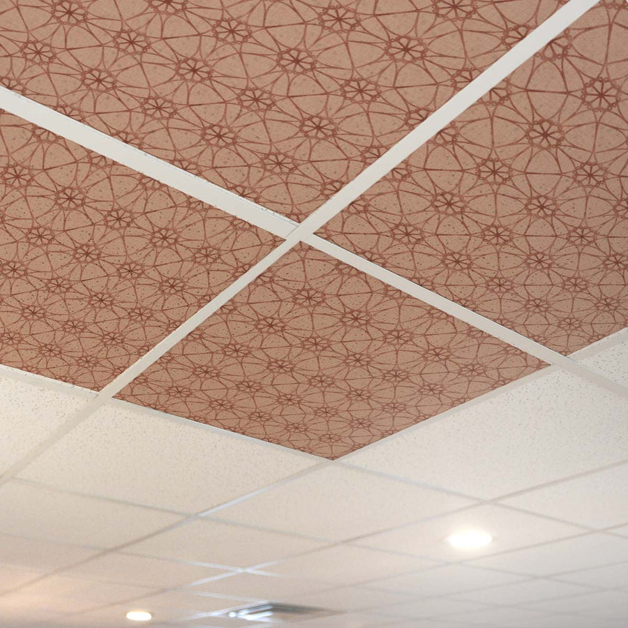 Hypotrochoid Pattern P71 Ceiling Tile