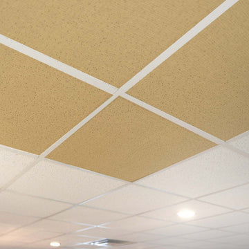 Linen Texture Pattern P784 Ceiling Tile