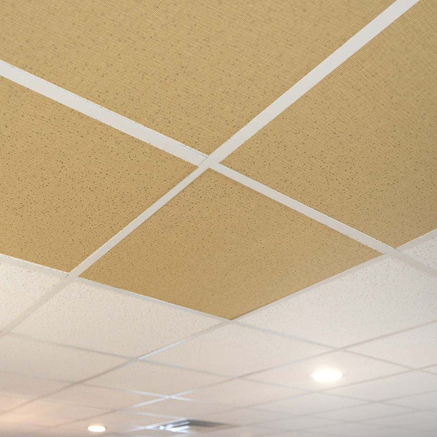 Patrón de textura de lino P784 Azulejo de techo